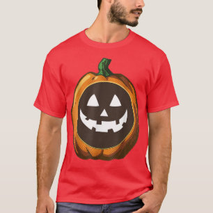 T-shirt Drôle Jack-o'-lantern Halloween Citrouille 2022 Sm
