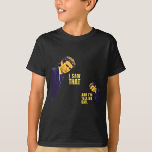 T-shirt Drôle j'ai vu ce mème de Jésus Rron et je le dis à