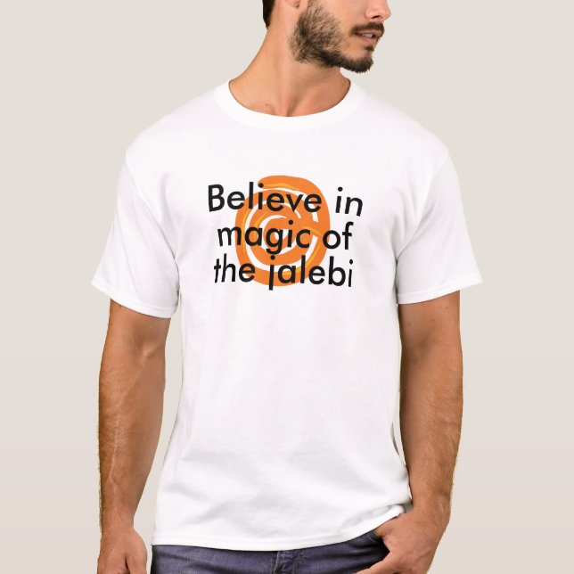 T-shirt Drôle Jalebi Pun Tee, Drôle Mème Indien Desi (Devant)