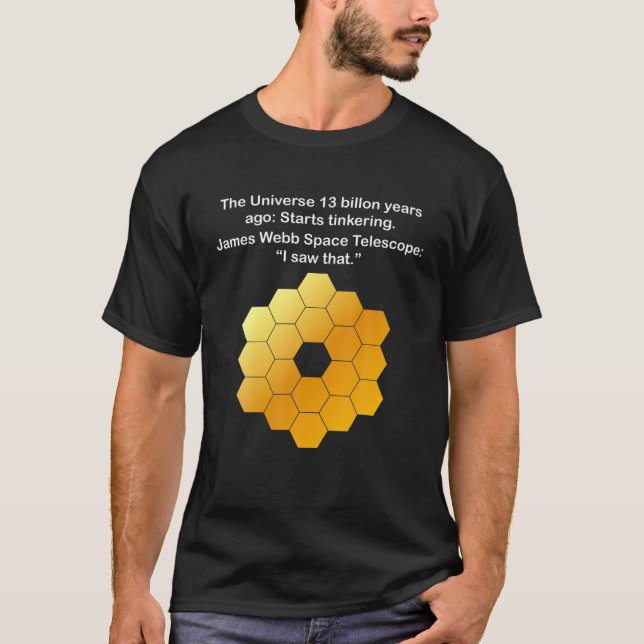 T-shirt Drôle James Webb Space Telescope Article Pour Homm (Devant)
