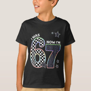 T-shirt Drôle J'avais 6 ans Maintenant J'ai 7 ans Annivers