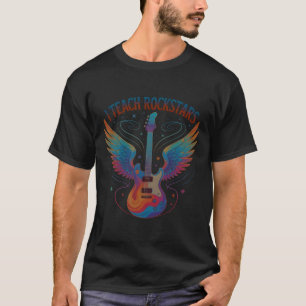 T-shirt Drôle Je Fais Cours à des Rock Stars Prof de Musiq