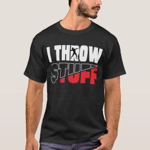 T-shirt Drôle Je Jette Des Stups, Tiré Mettre Athlète J