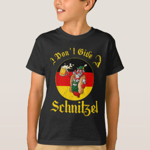 T-shirt Drôle, je ne donne pas de Schnitzel Wurst Sausage 