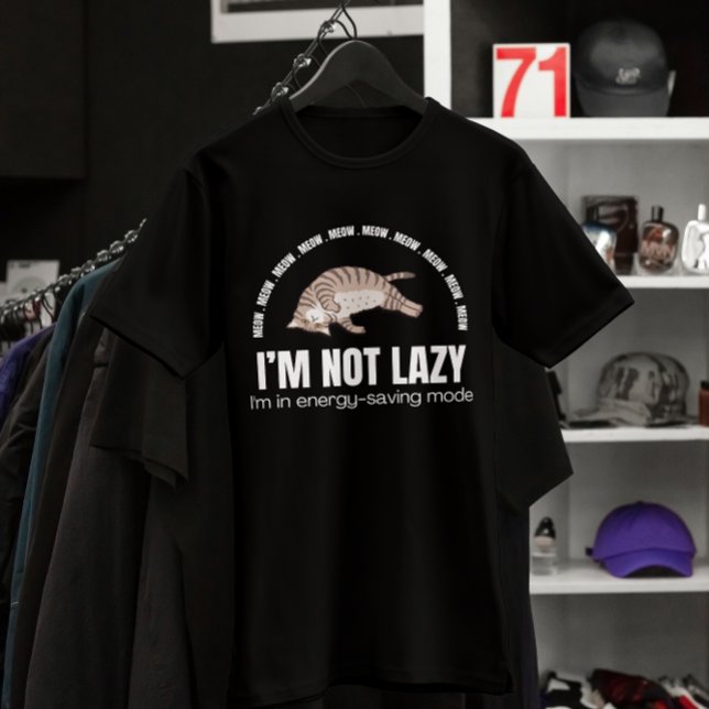 T-shirt Drôle Je ne suis pas un chat blond (Créateur téléchargé)