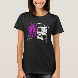 T-shirt Drôle je regarde les camions gonflés comme les gar