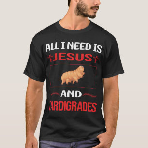 T-shirt Drôle Jésus Tardigrade Tardigrade Tardigrada Eau