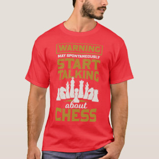 T-shirt Drôle jeu d'échecs Joueur cadeau