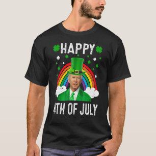 T-shirt Drôle Joe Bi Den Joyeux Saint Patrick Jour 4 de Ju