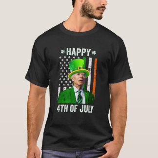 T-shirt Drôle Joe Biden Happy 4 juillet Confus St Part