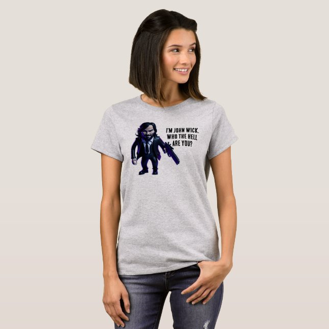 T-shirt Drôle John Wick Baba yaga (Devant entier)