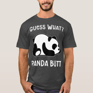 T-shirt Drôle Joke Devine Ce Panda Butt
