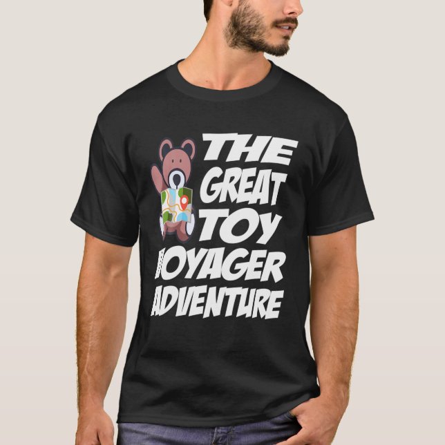T-shirt Drôle Jouet Voyage Citation, Jouet Voyage (Devant)