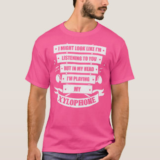 T-shirt Drôle Joueur Xylophone Cadeau
