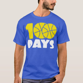 T-shirt Drôle Joyeux 100 jours de soccer scolaire