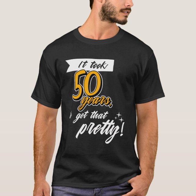 T-shirt Drôle Joyeux 50E Anniversaire Cinquante Anniversai (Devant)