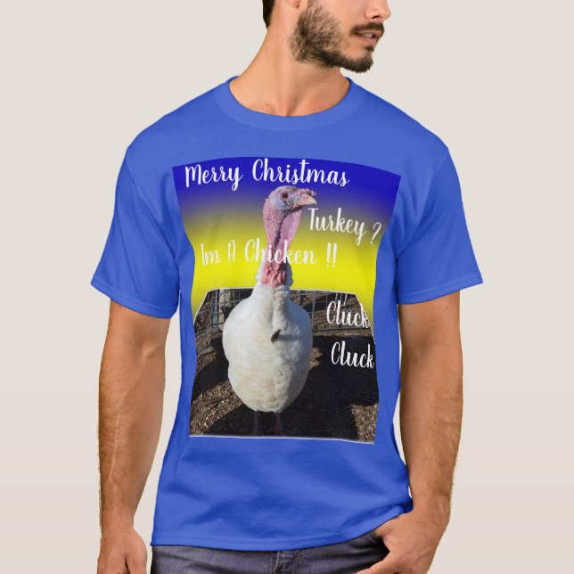 T-shirt Drôle Joyeux Noël Turquie, (Devant)