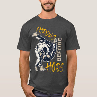 T-shirt Drôle Judoist Hommes Cadeau Arts Martiaux Judo