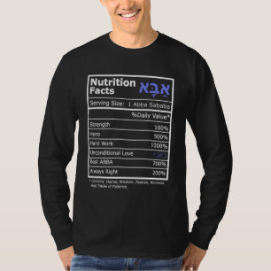 T-shirt Drôle juif hébreu Israël Fête des pères ou Birthda
