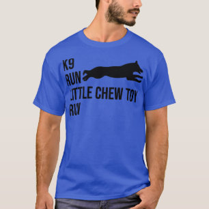 T-shirt Drôle K9 Chien K9 Police Chien Retro