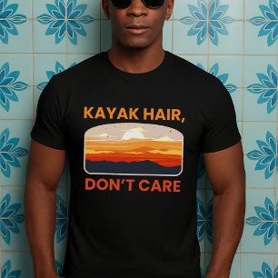 T-shirt drôle Kayak cadeau, papa maman amante chemise