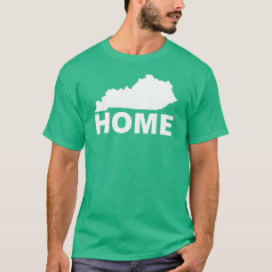 T-Shirt drôle Kentucky Maison Loin de l'État Tee-s