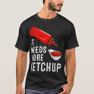 T-shirt Drôle Ketchup Amant Cadeau Hommes Femmes Enfants 