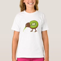 Drôle Kiwi Bird Fruit Dessin