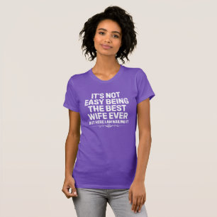T-shirt Drôle La Meilleure Femme Jamais