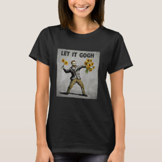 T-shirt Drôle Laissez-le Gogh Vincent Van Gogh Nuit étoilé