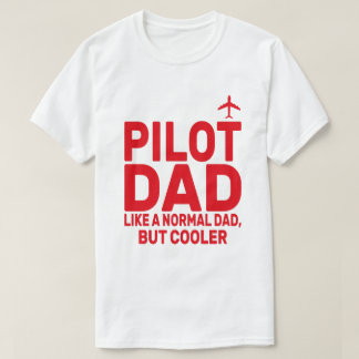 T-shirt Drôle L'Art Pilote Pour Papa Pilote Avion Avion