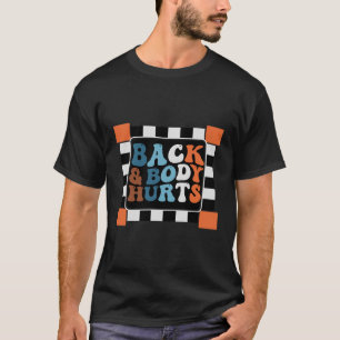 T-shirt Drôle Le Corps Dos Blesse L'Exercice De Citation G