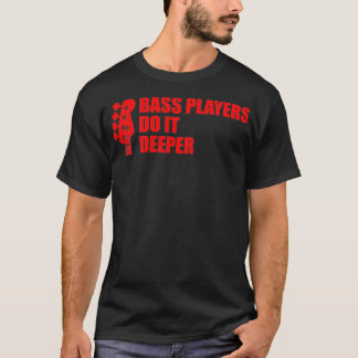 T-shirt Drôle Lecteur de basse Gift Cool de guitare basses