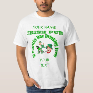 T-shirt Drôle leprechaun St Patrick's