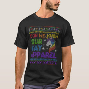 T-shirt Drôle LGBT Don We Now Our Gay Apparel Rainbow Gay