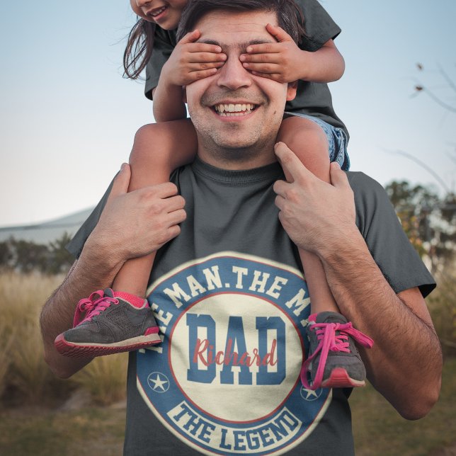 T-shirt Drôle L'Homme Le Mythe Fête des pères Cadeau (Créateur téléchargé)