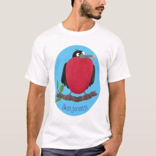 T-shirt Drôle magnifique dessin animé de frégate