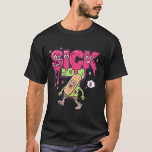 T-shirt drôle malade sept mème six sept jeu de mot