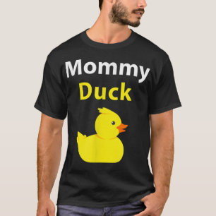 T-shirt Drôle maman canard en caoutchouc Duck