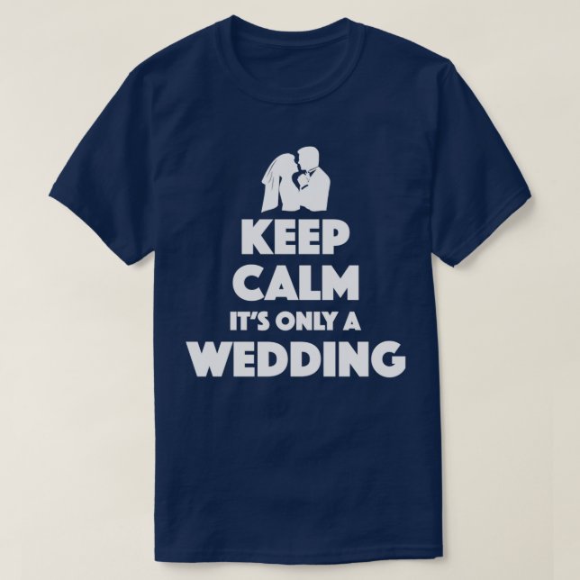 T-shirt Drôle Mariage (Design devant)