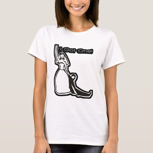 T-shirt Drôle mariage j'en ai un (Devant)