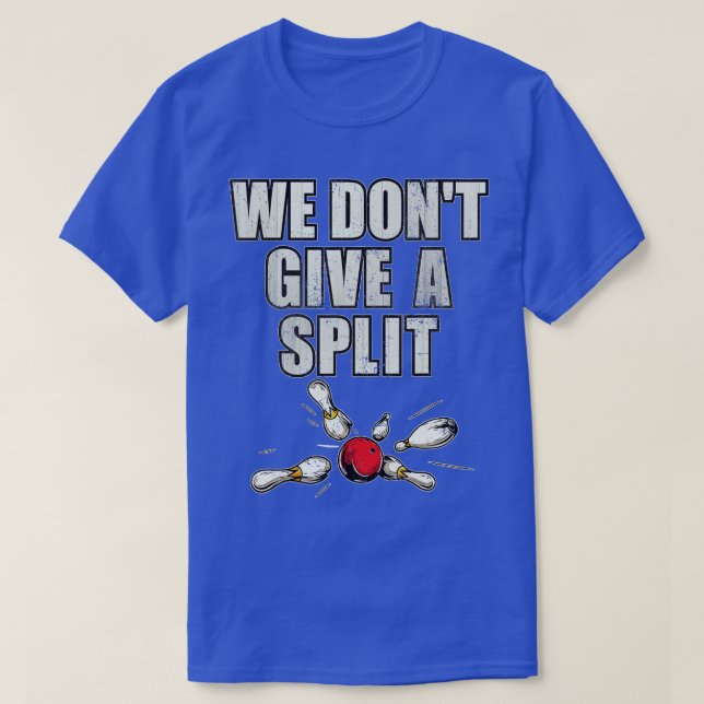 T-shirt Drôle Matching Bowling Team Famille Couple Parents (Design devant)