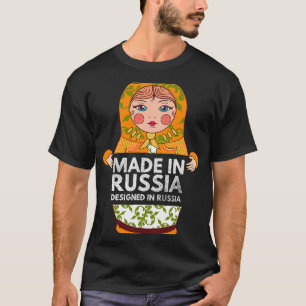 T-shirt Drôle Matryoshka nid poupée Stoppant Dol Russe