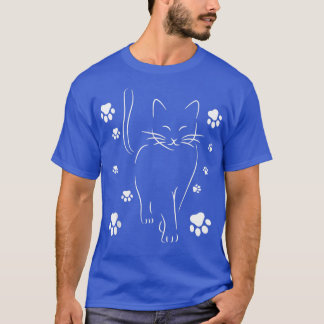 T-shirt Drôle Meh cadeau de chat pour les Amoureux de les 