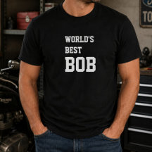 Drôle Meilleur Bob Anniversaire Personnalisé Monde
