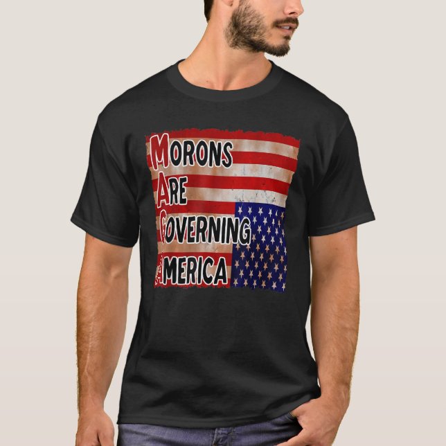 T-shirt Drôle Mème de définition MAGA Anti Trump dire 86 4 (Devant)