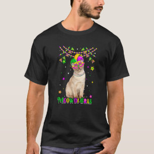 T-shirt Drôle Meowdi Gras Chat Birman Carnaval Mardi Gras