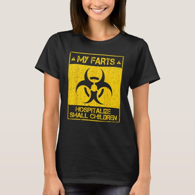 T-shirt Drôle Mes Peurs Hospitaliser Enfants Papa Chemise  (Devant)