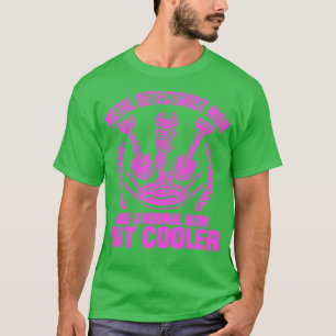 T-shirt Drôle Metal Détection Treasure Chasse Détecteur Mé