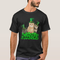 Drôle Mignon Chat Saint Patrick Jour Heureux St Ca